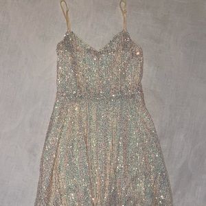Iridescent Sequence Dress